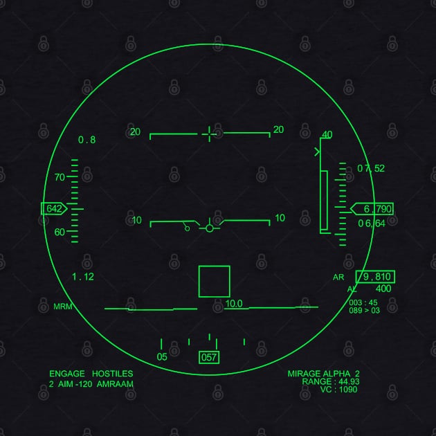 F-15 Missile Lock HUD by TWOintoA